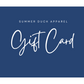 Summer Duck e-Gift Card